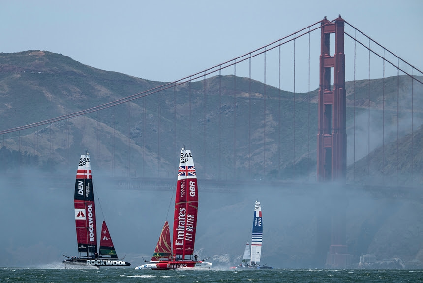 Giles Scott signs off SailGP 4 with third podium & Impact League trophy