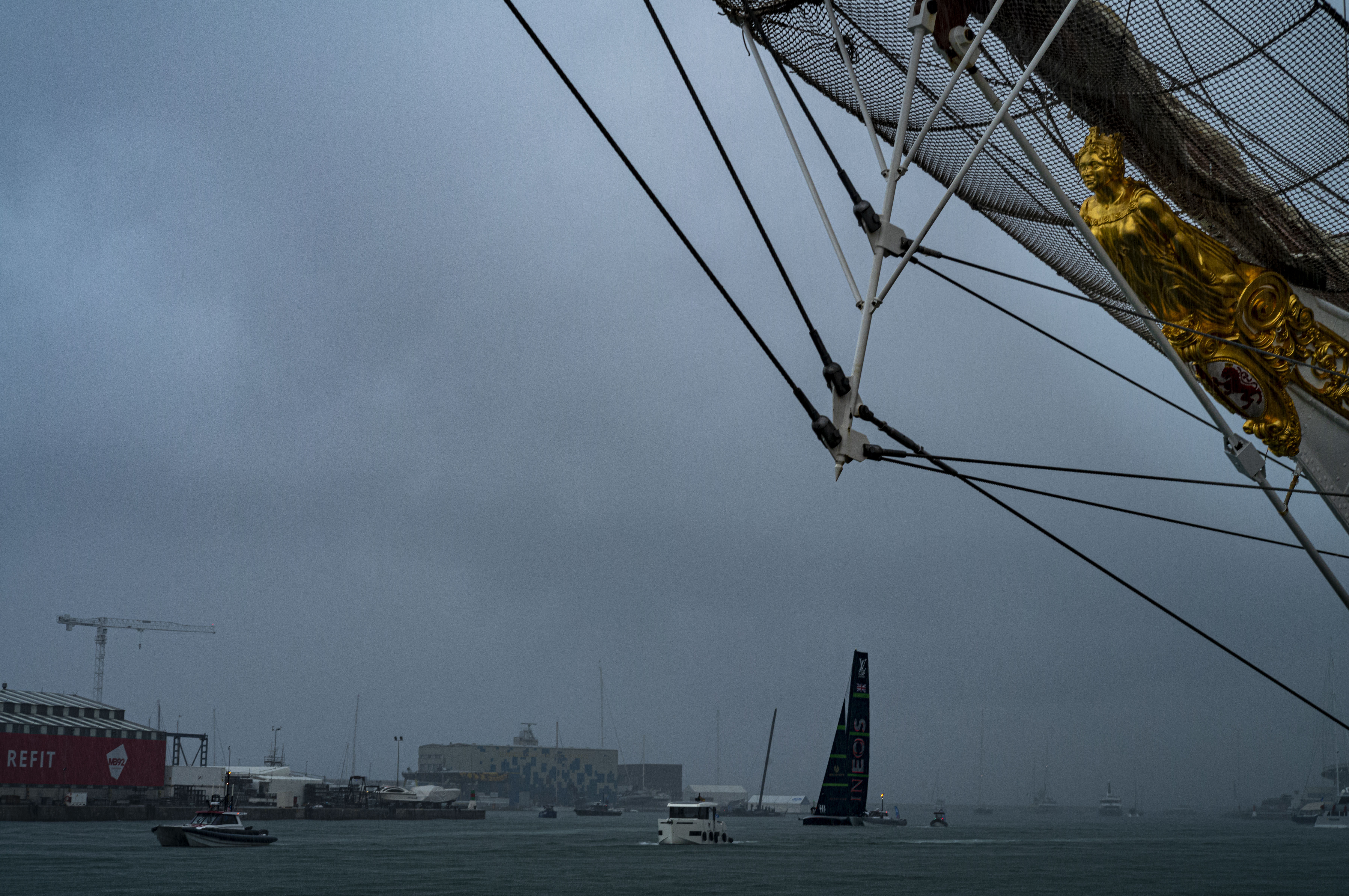 Racing Abandoned Sunday for Louis Vuitton Cup