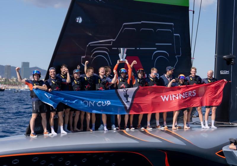 Ineos Britannia beats Luna Rossa Prada Pirelli to win Louis Vuitton Cup