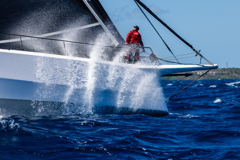 Lucky Takes RORC Caribbean 600 Monohull Line Honours, video