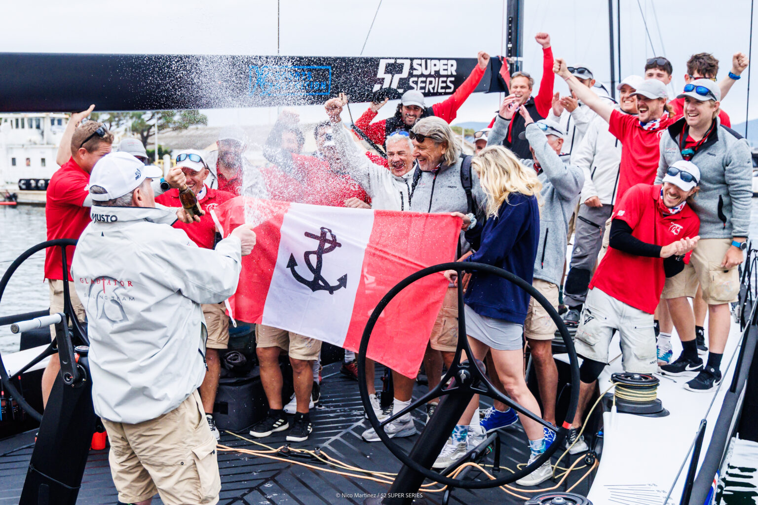 Gladiator scores 52 SUPER SERIES season opening win in Saint-Tropez