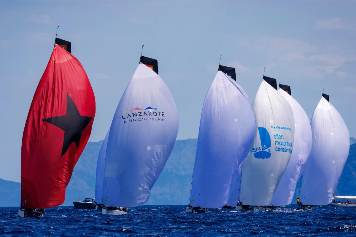 Porto Cervo 44Cup: Lanzarote Calero Sailing finishes Day 3 on the podium