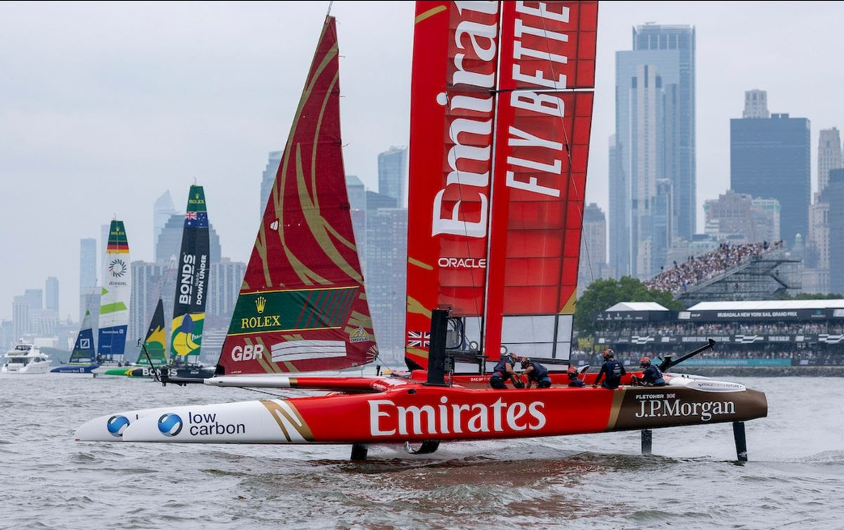 Emirates GBR hoping to ‘get back on the SailGP podium’ in Portsmouth