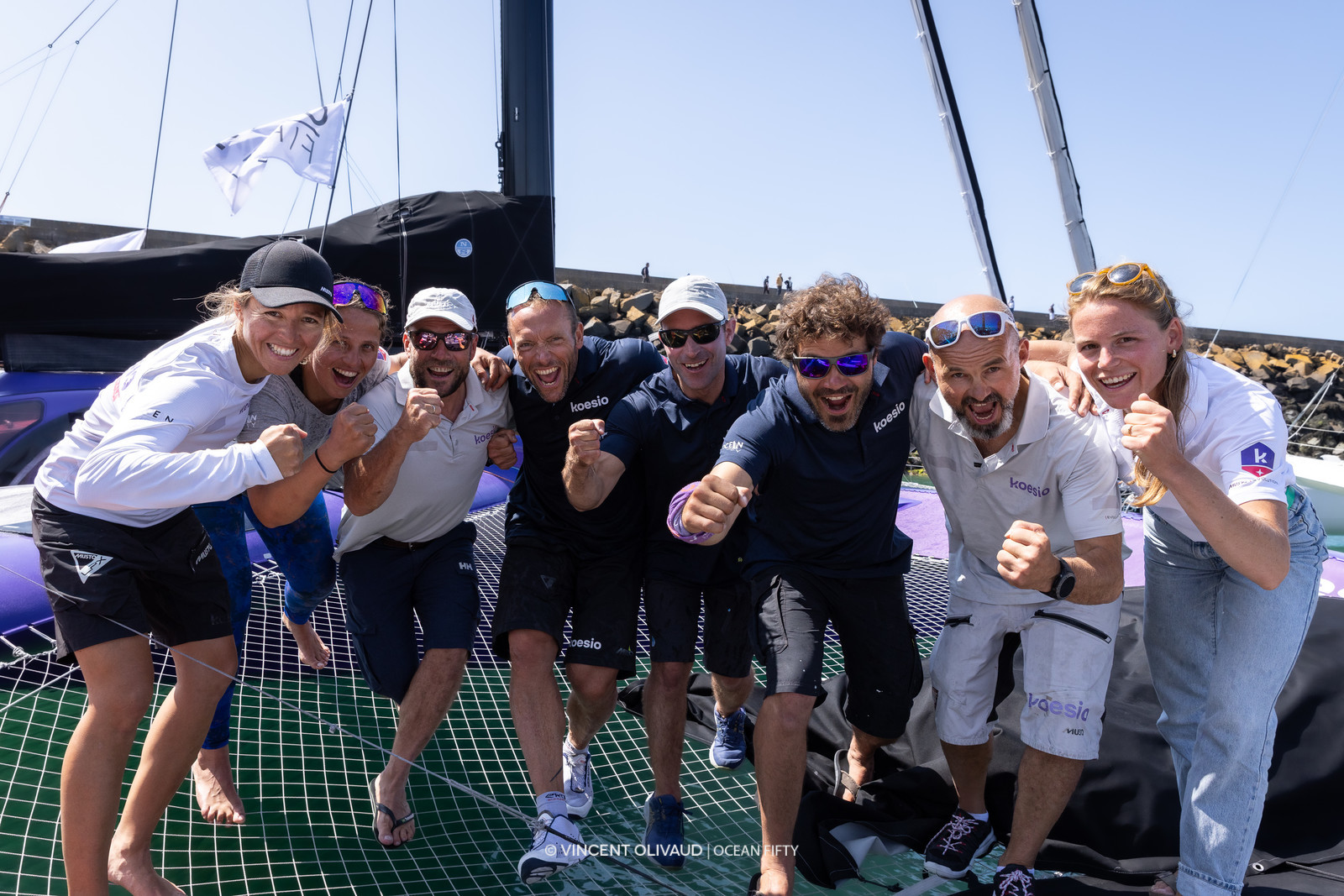 Erwan Le Roux (Koesio) wins Ocean Fifty in Saint-Malo
