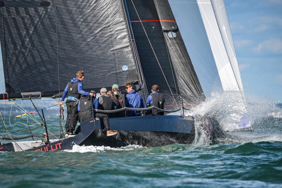 Cowes Week Day 1: Light winds, building breeze and spectacular racing