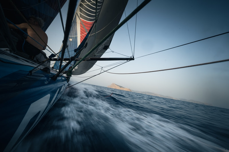 Freshening winds accelerate Ocean Race fleet toward French coast 