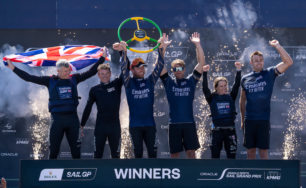 Emirates Great Britain takes commanding Perth Sail GP victory