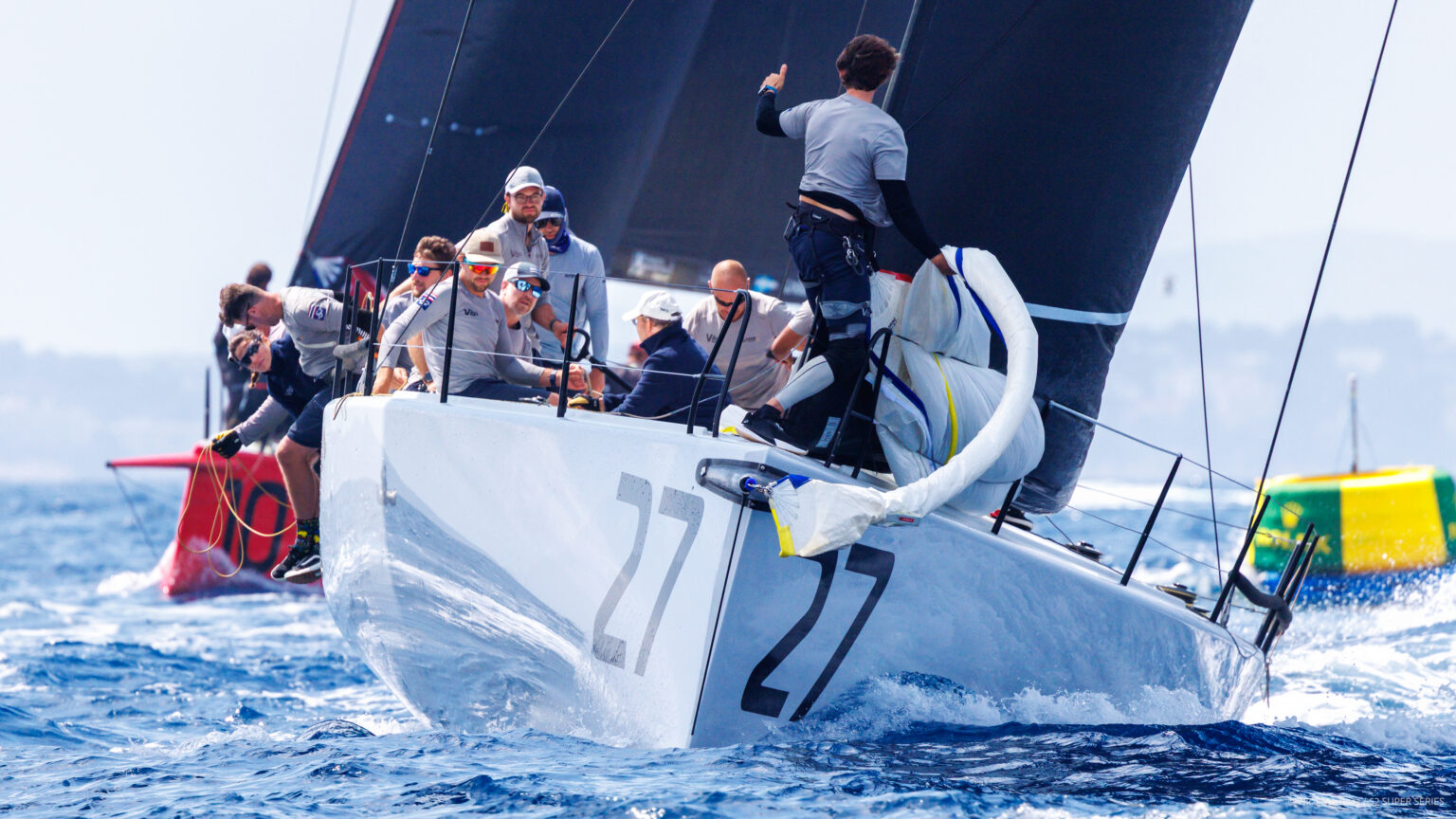 Vayu lead Puerto Portals 52 SUPER SERIES Sailing Week after opening day, video