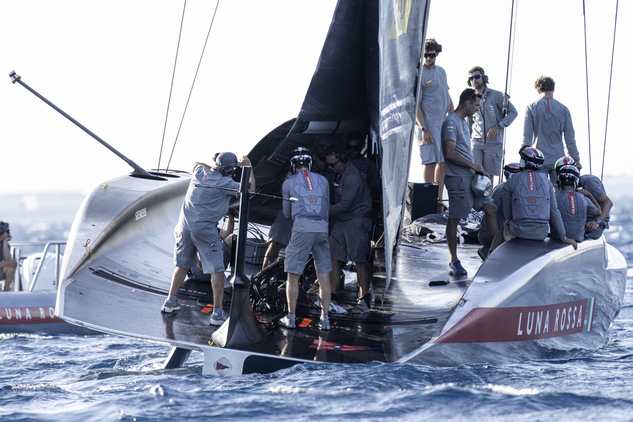 Luna Rossa challenge for the Louis Vuitton 38th America’s Cup gets underway