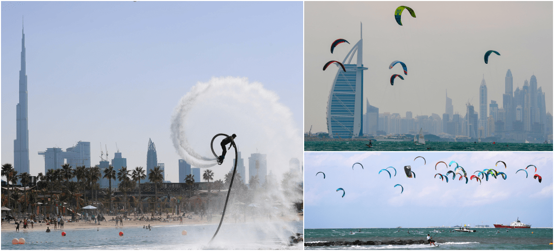 Watersports return to Dubai