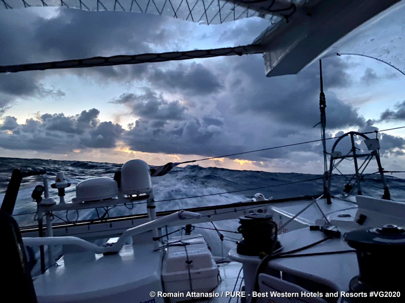 13 solo skippers climbing the Atlantic towards Vendee Globe finish line