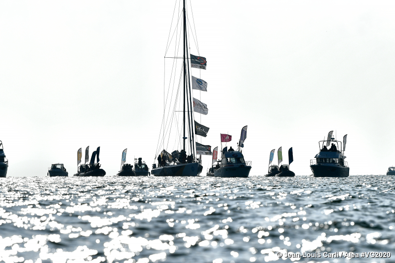 Ari Huusela has the honour of closing the 9th Vendée Globe.