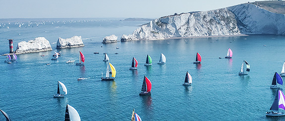 1200 boats ready for tomorrow's Round the Island Race