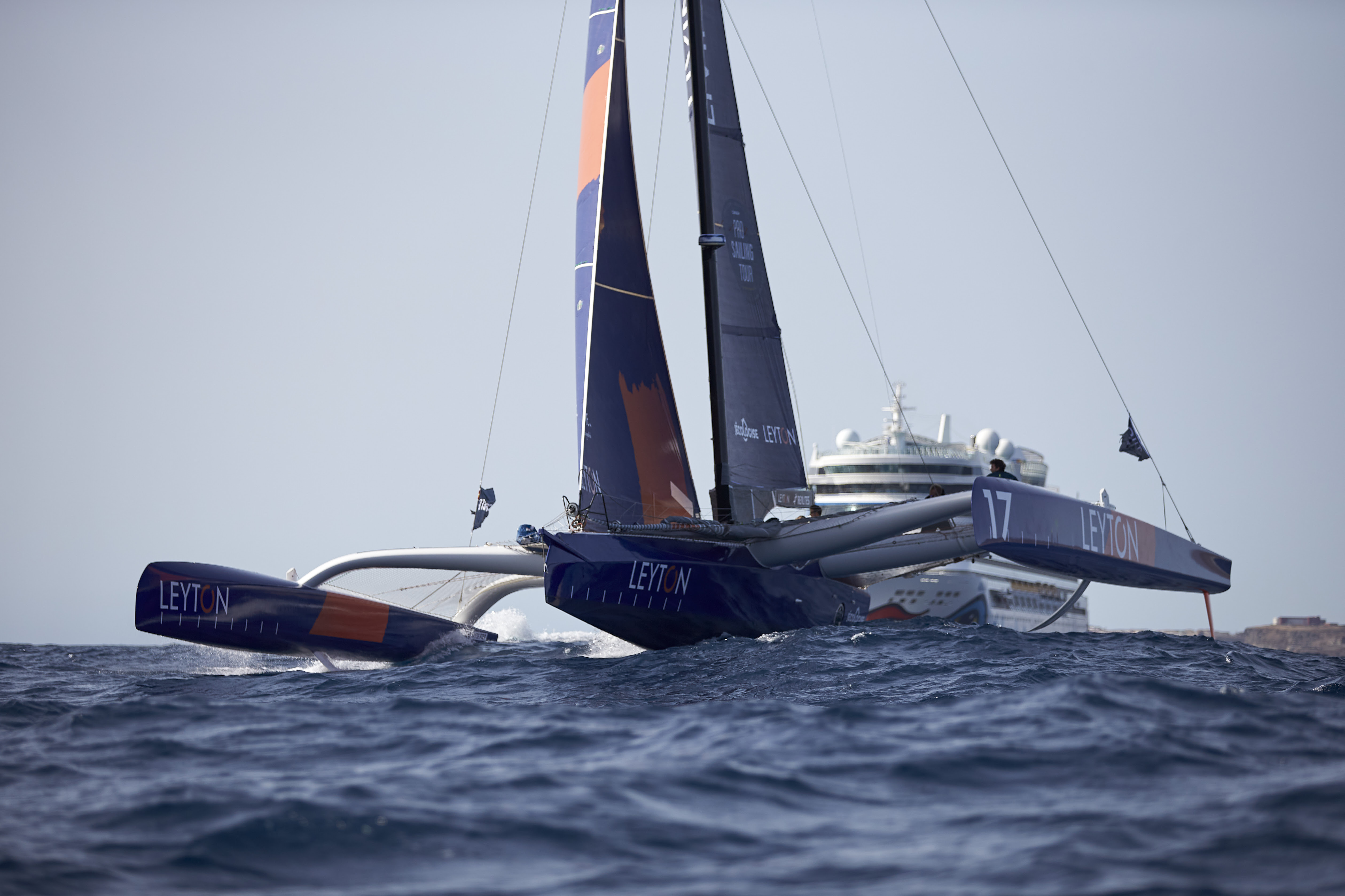  Gran Canaria delivers fantastic stage for Ocean Fifty trimarans 