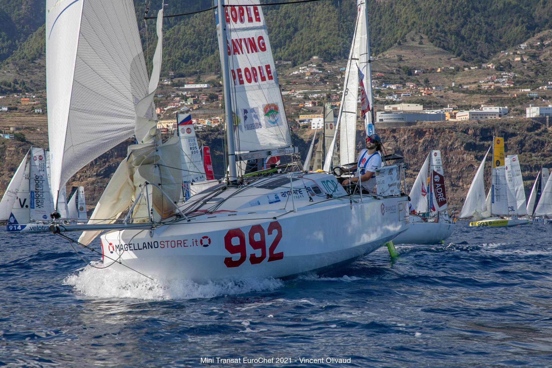 Mini Transat EuroChef competitors experience mixed conditions