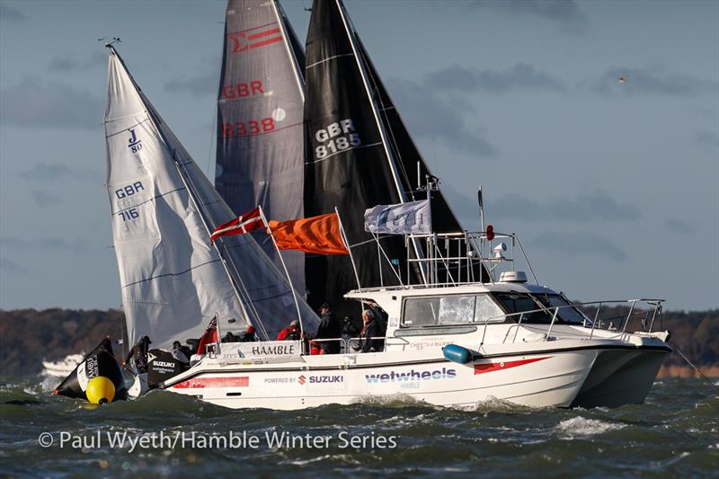 2021 HYS Hamble Winter Series Race Week 7 Review