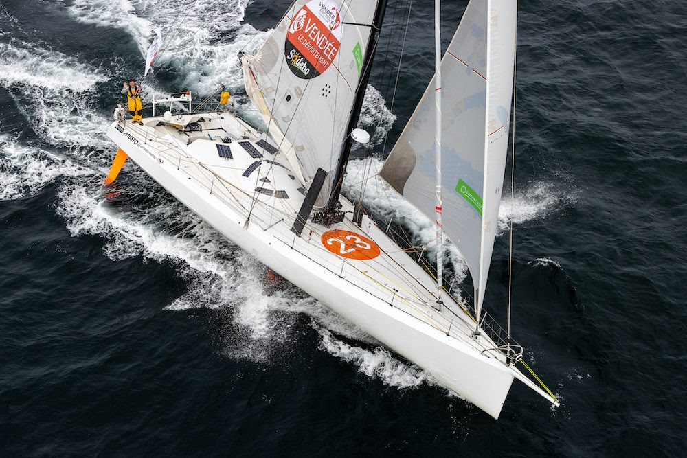 Vendée Arctique skipper Szabolcs Weores returns to Les Sables d’Olonne