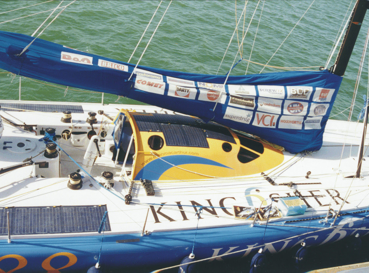 GSC: How do you get power when sailing around the world?