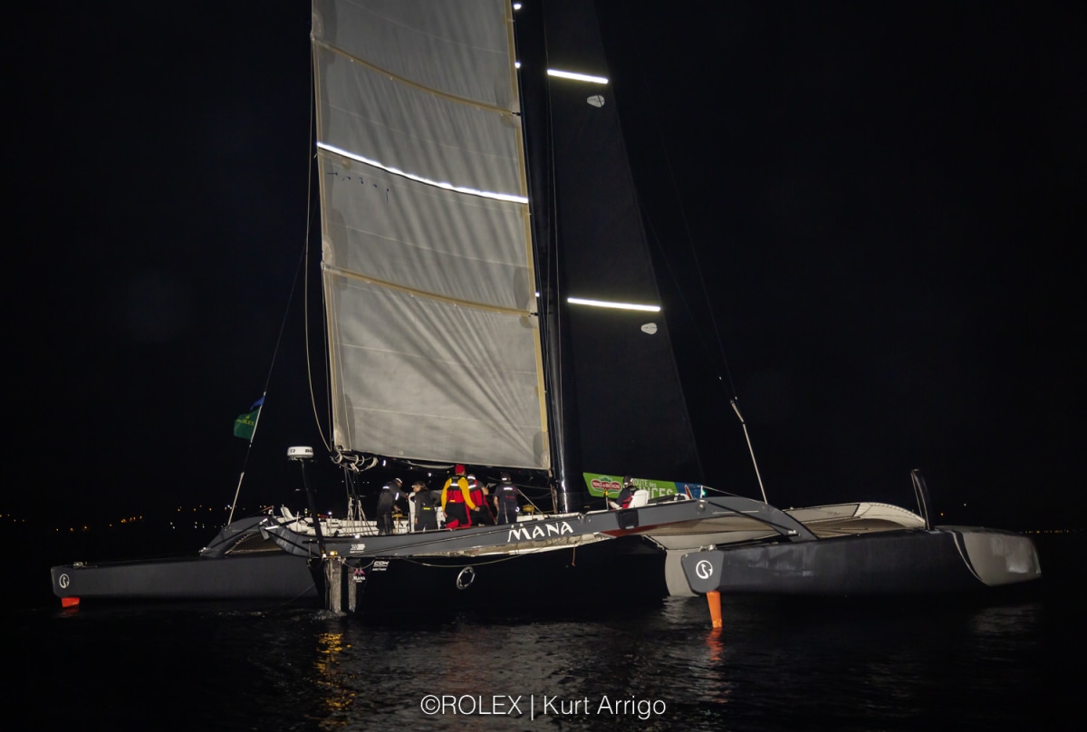 Pavoncelli's MOD70 Mana takes  Rolex Middle Sea Race Multihull Line Honours