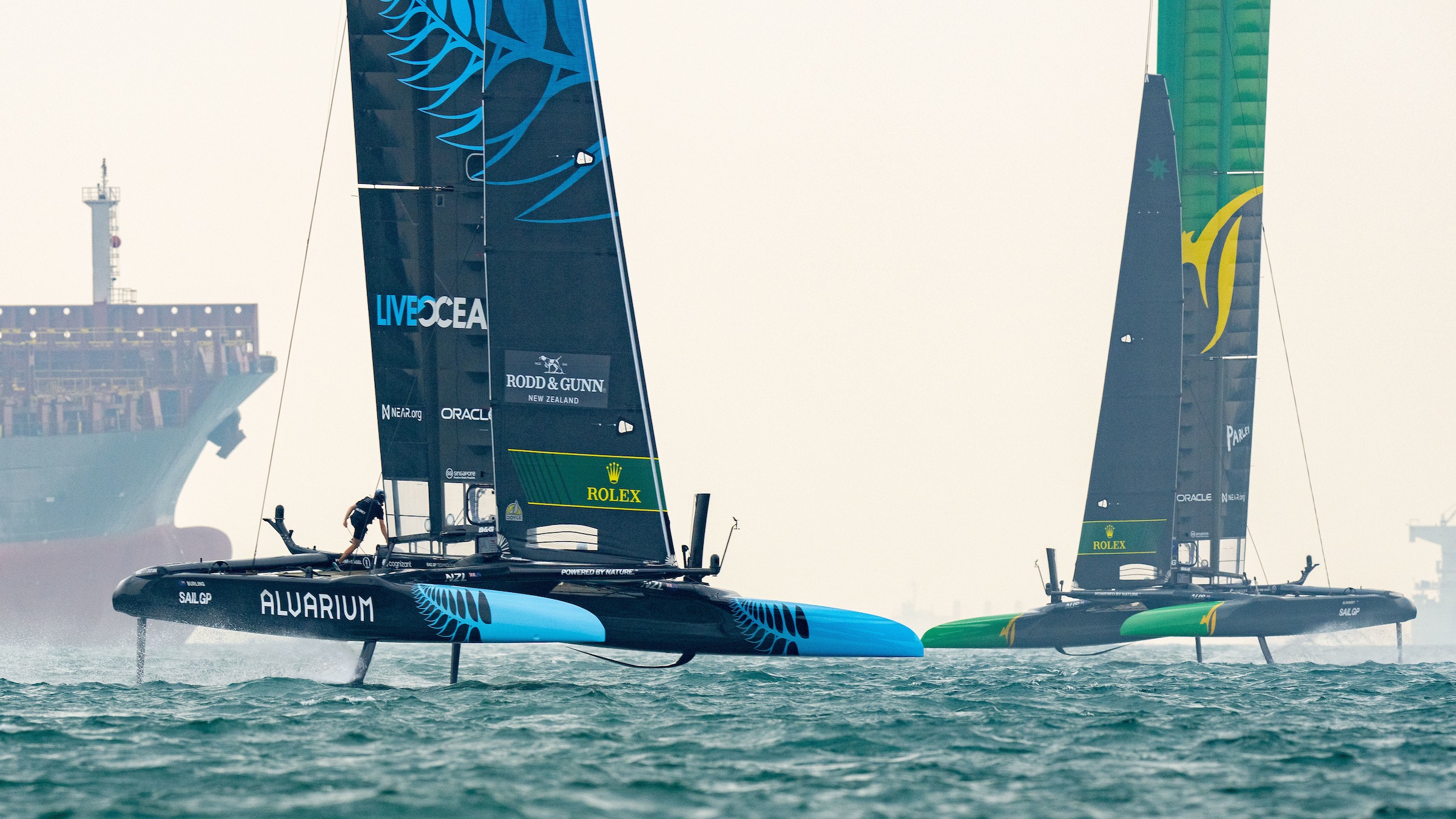 New Zealand wins Singapore Sail Grand Prix
