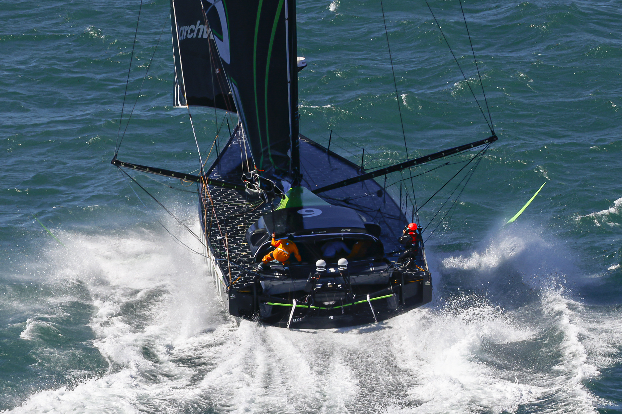 Wild start to Leg 3 of The Ocean Race from Cape Town