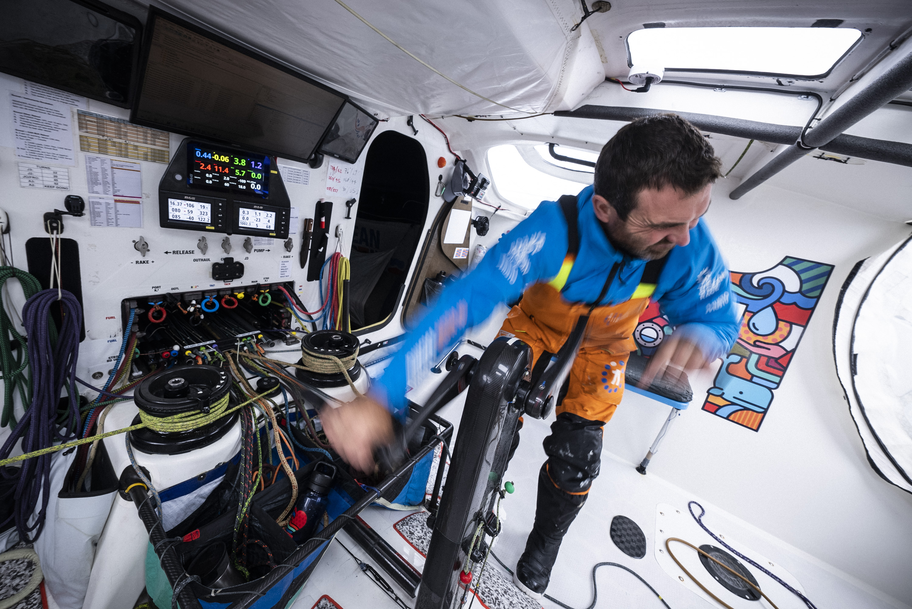 Team Holcim-PRB continues to see Ocean Race lead shrink