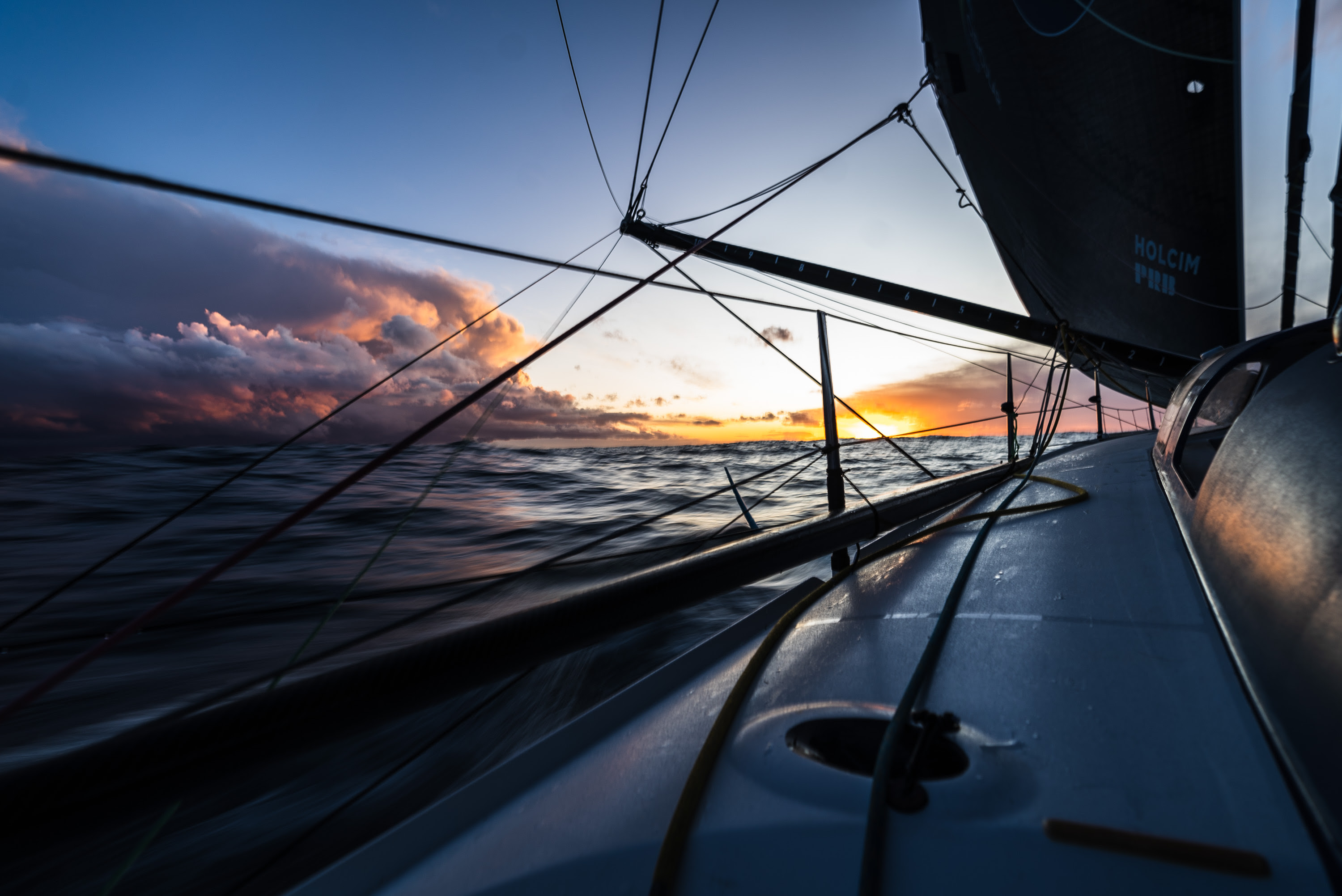 Team Malizia neck & neck with Team Holcim - PRB after more than a month of racing