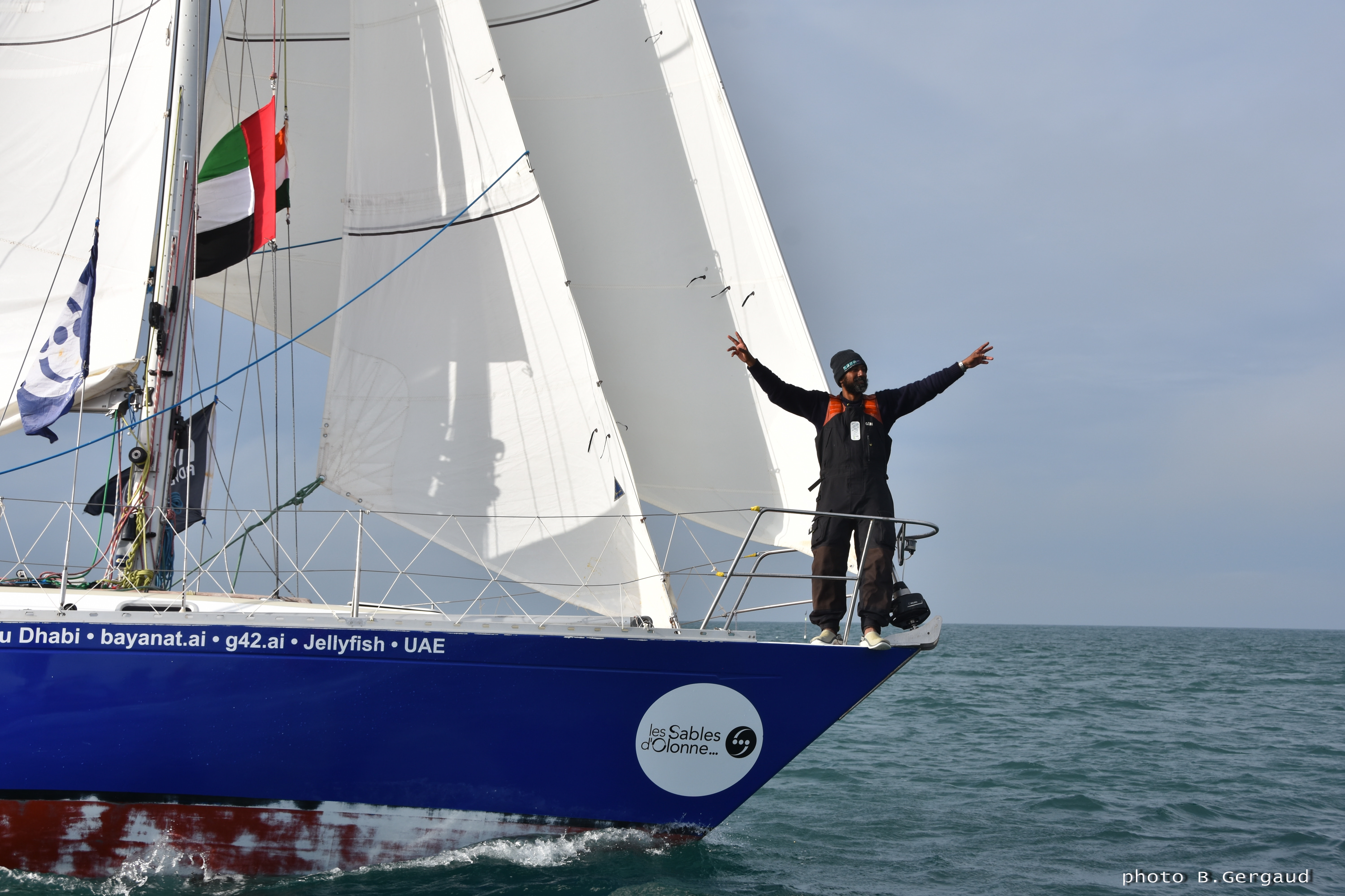 Golden Globe Race: Abhilash Tomy arrives second in Les Sables D'Olonne
