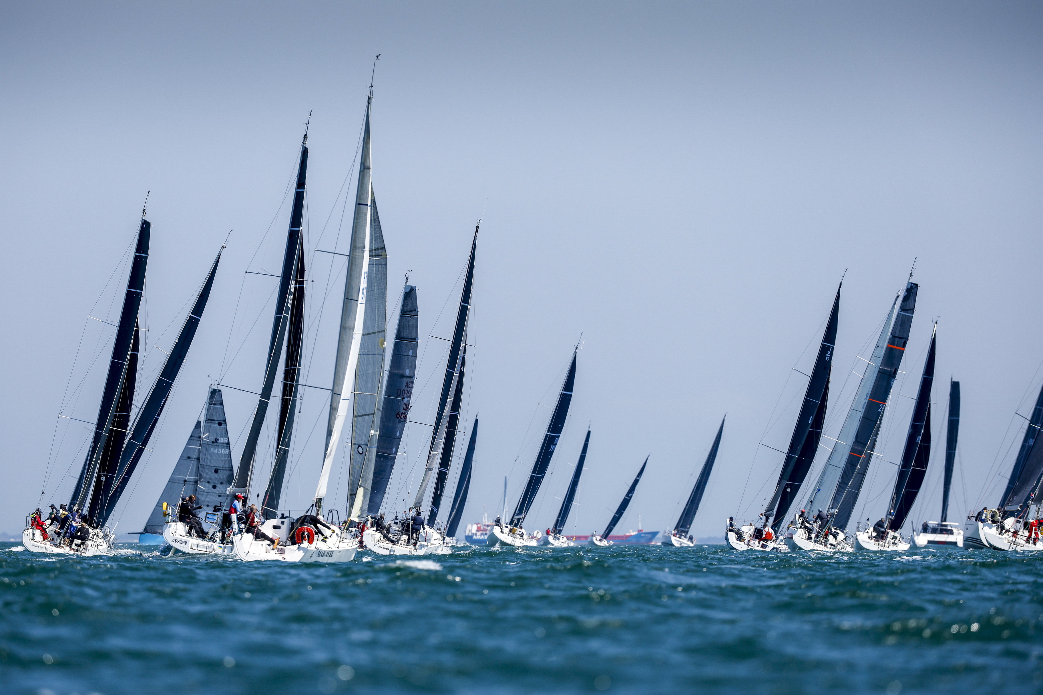 90 boat RORC Fleet for RYS Line Cowes - Dartmouth Morgan Cup Race