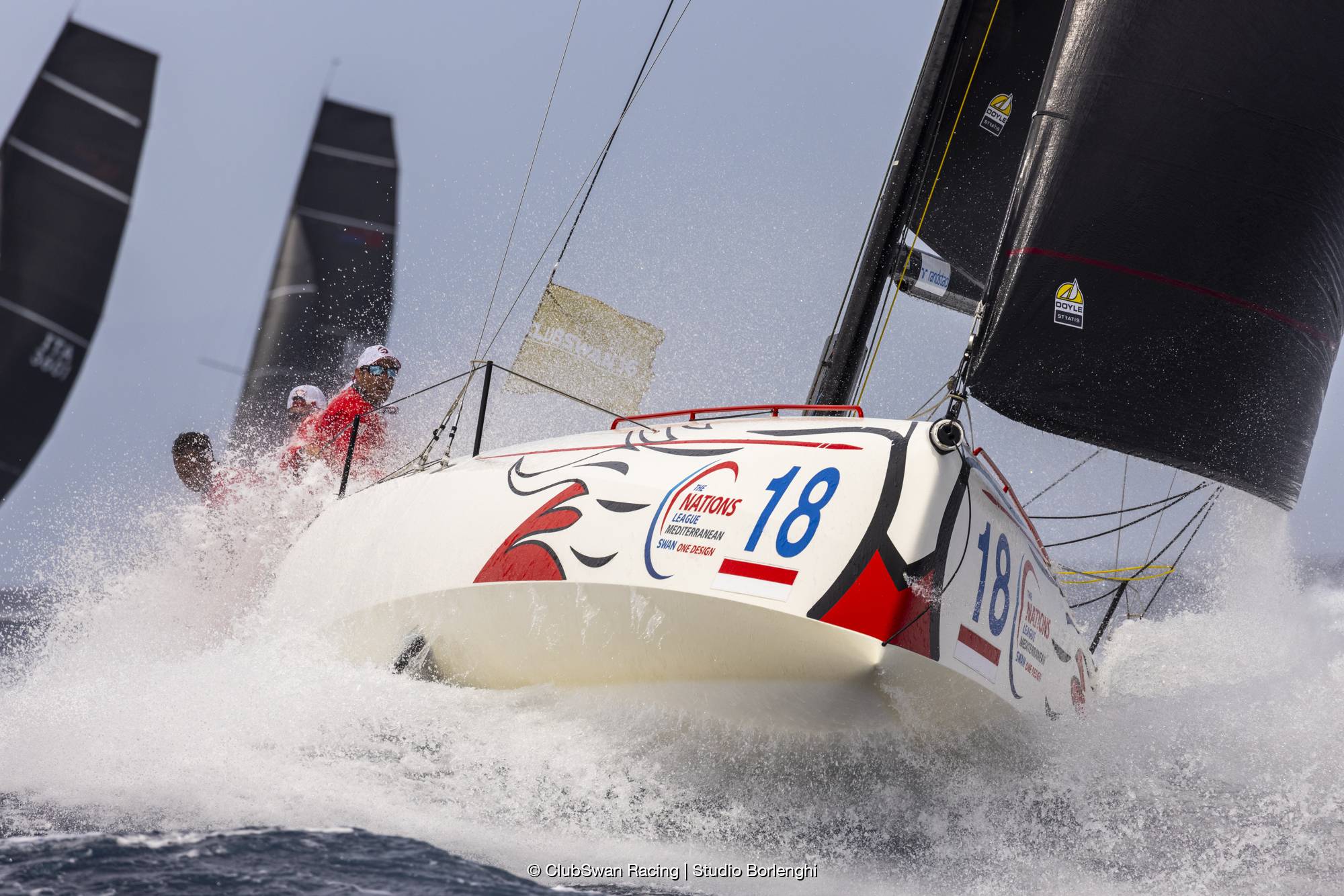 ClubSwan Racing Nations Trophy comes alive in Porto Cervo