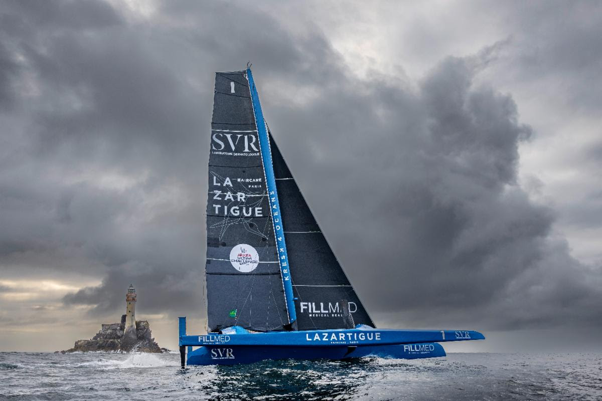 SVR Lazartigue takes Rolex Fastnet Race outright record 