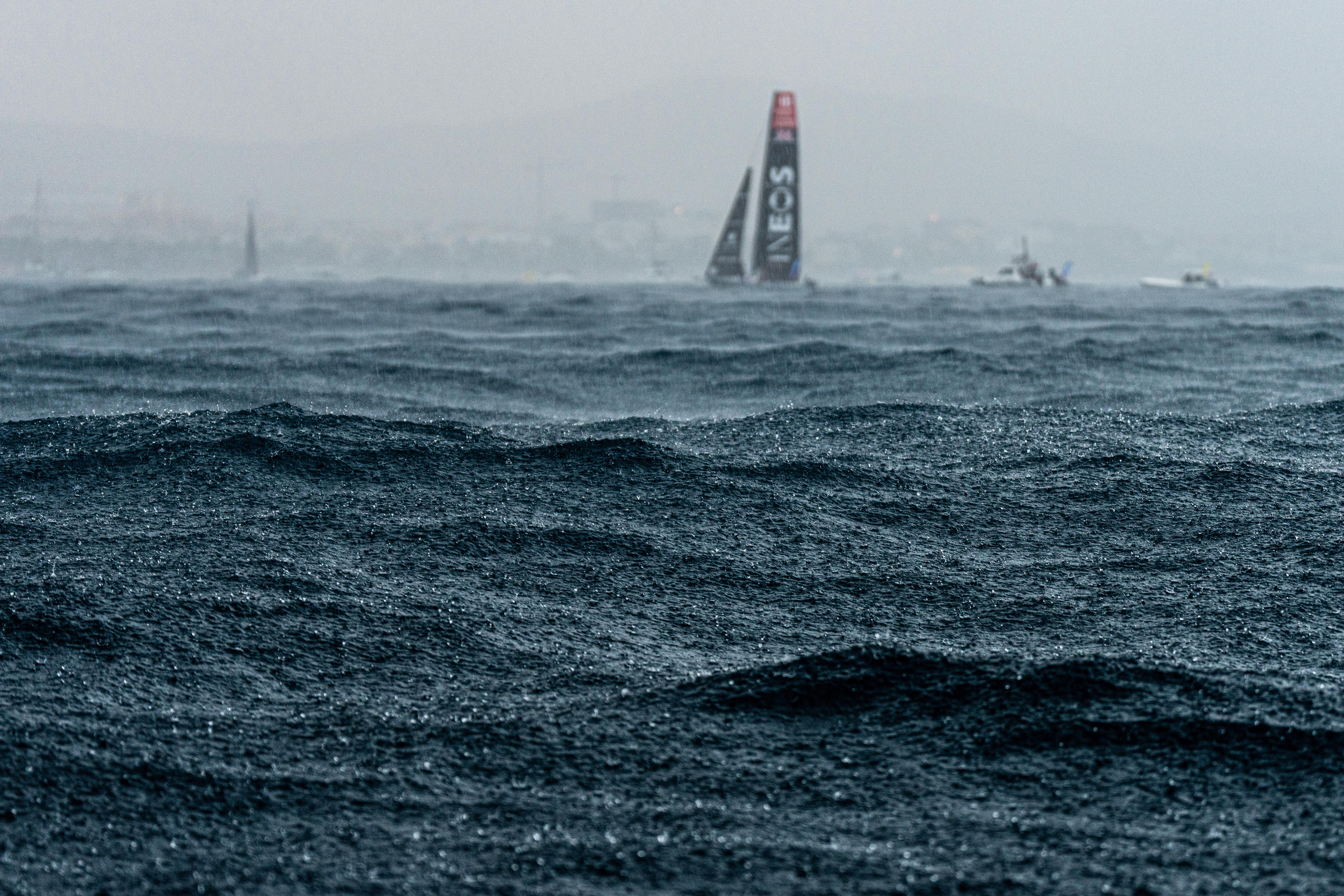 America's Cup Media, the rain in Spain...