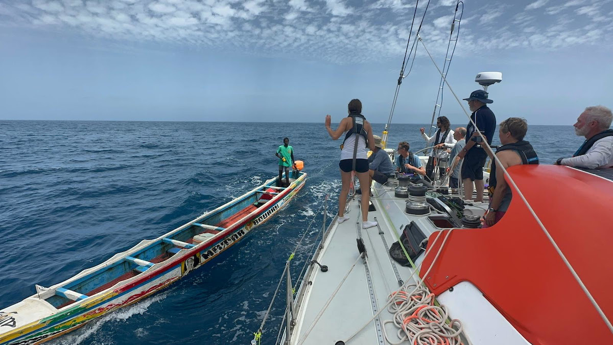 Ocean Globe Yacht rescues drifting mariner 90 miles off Dakar in Pirate waters