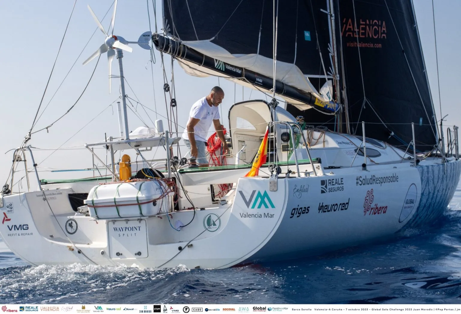 Key Departures at the Global Solo Challenge