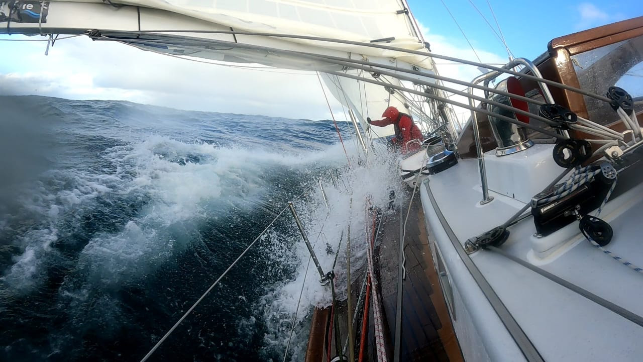 One out, two down, 11 racing the McIntyre Ocean Globe Race