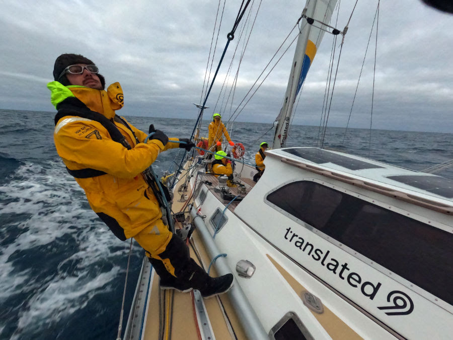 Ocean Globe Race: Pen Duick VI or Translated 9? Too hard to call