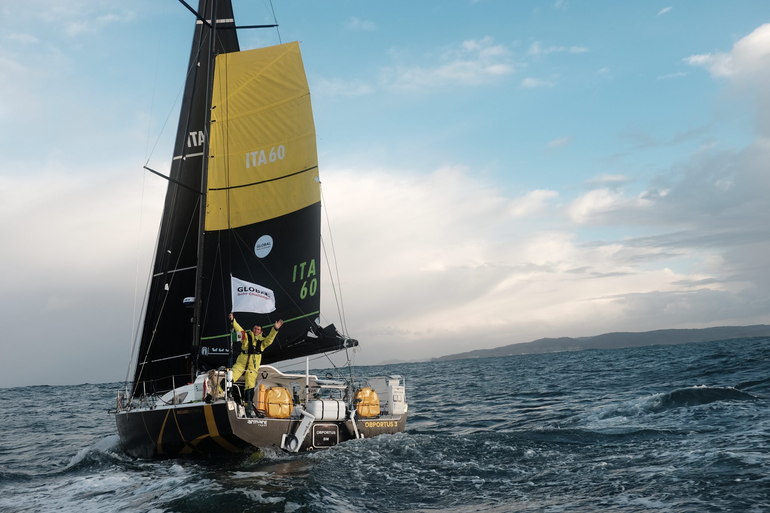 Global Solo Challenge: Last week at sea for Riccardo Tosetto