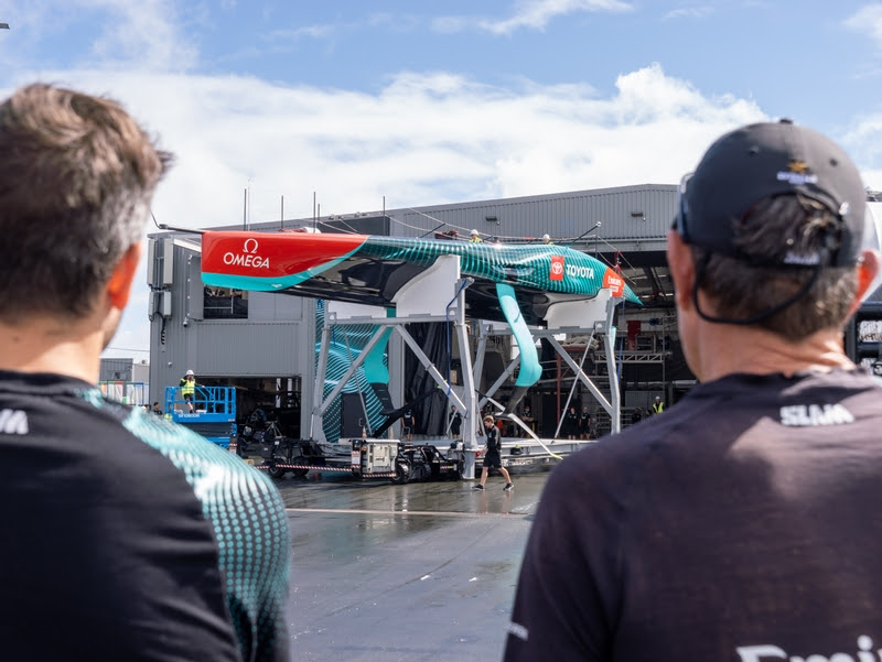 Emirates Team New Zealand’s brand new AC75 revealed